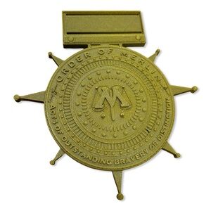 HARRY POTTER Order of Merlin Award Medal